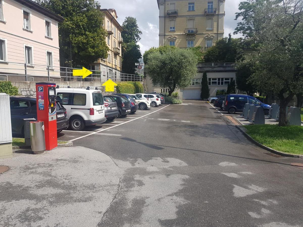 Central Lugano Family Flat 2 Bedrooms Lake View מראה חיצוני תמונה