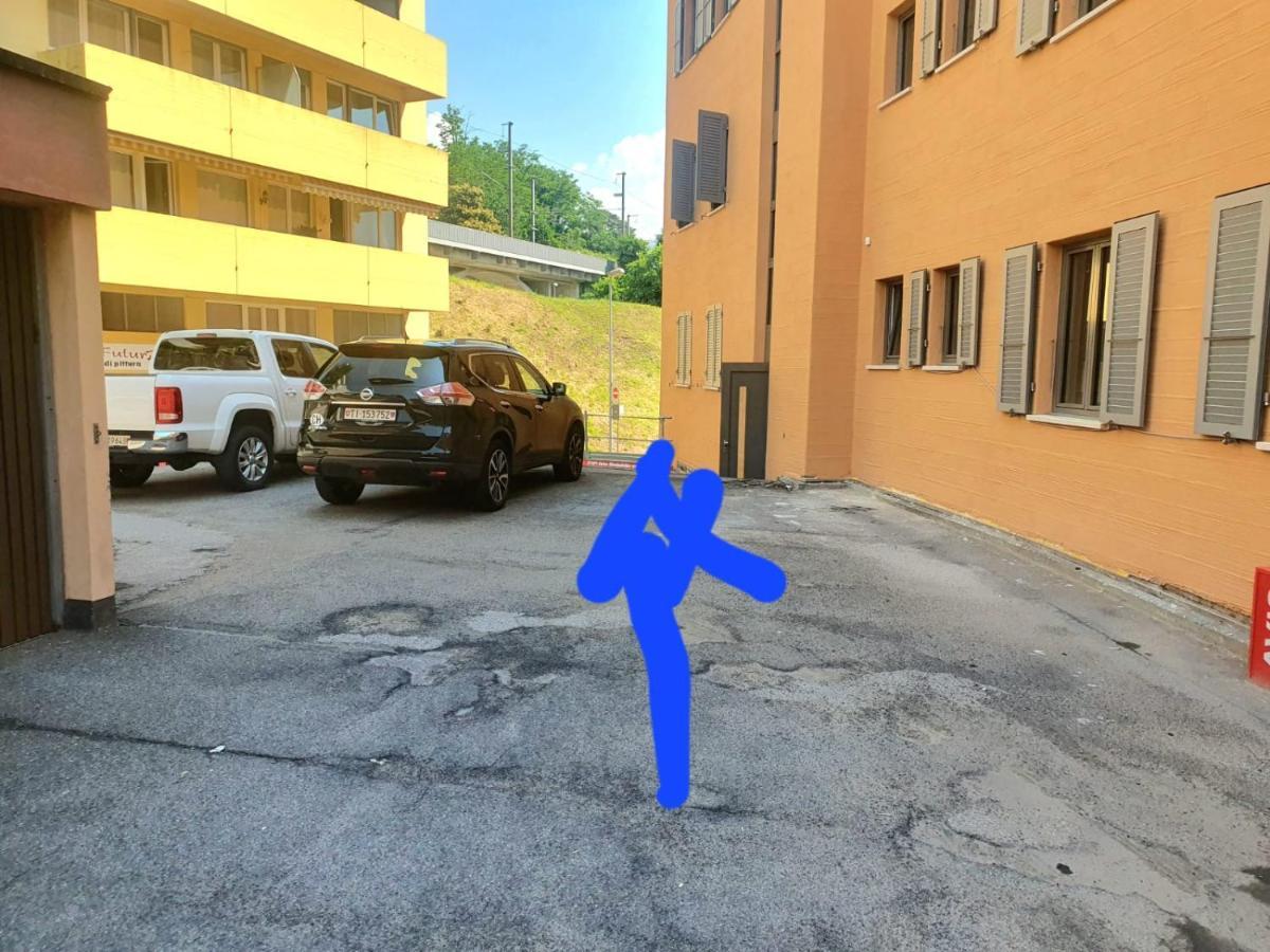 Central Lugano Family Flat 2 Bedrooms Lake View מראה חיצוני תמונה
